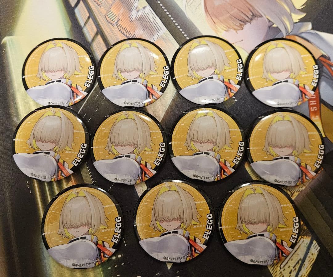 勝利の女神NIKKE エレグ 缶バッジ11個セット