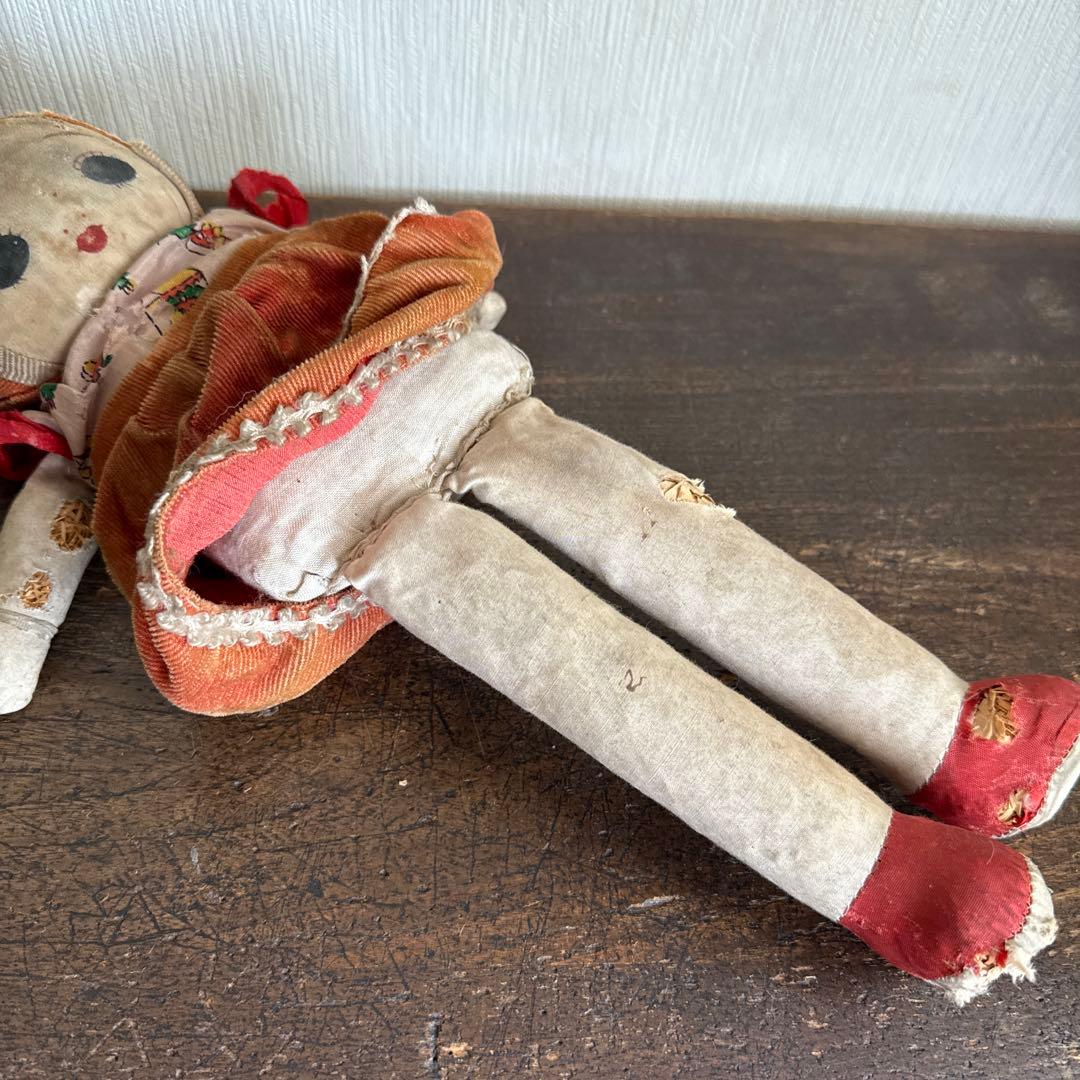 文化人形　戦前　アンティーク　ビンテージ　ドール