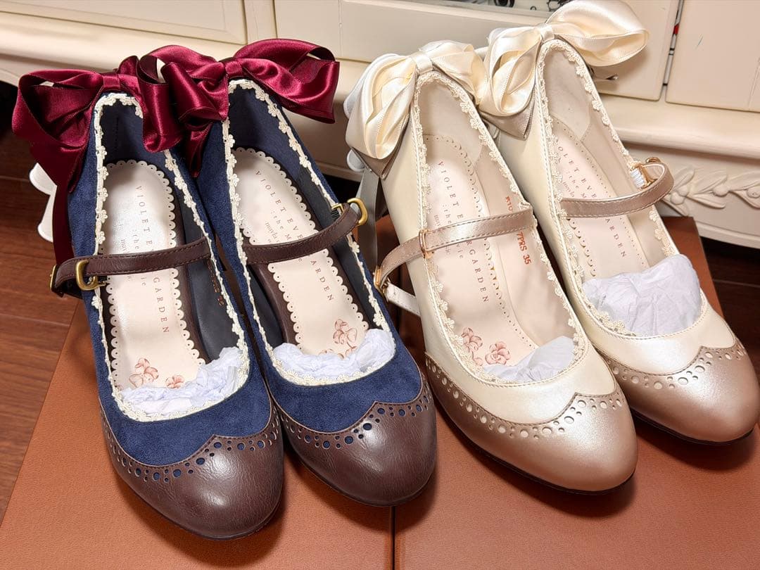 付属品完備 ヴァイオレットエヴァーガーデン マイラクラシック パンプスセット