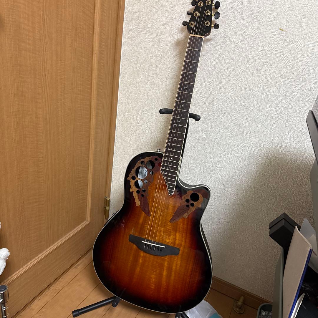 ヴィンテージ最高品質！Ovation CE48P-KOA アコースティックギター