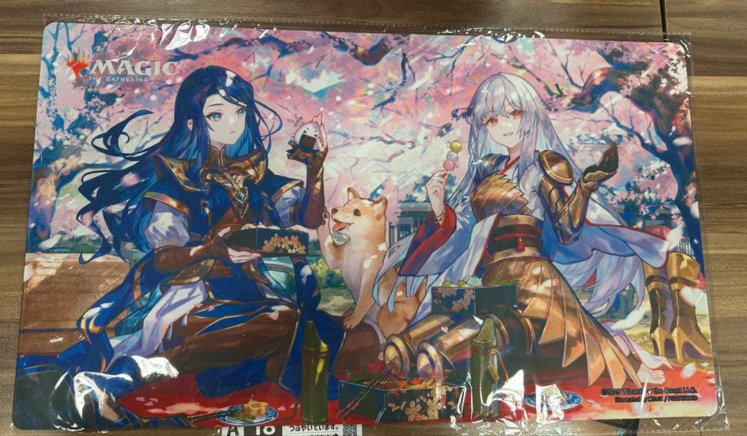 MTG 放浪皇のお花見　プレイマット