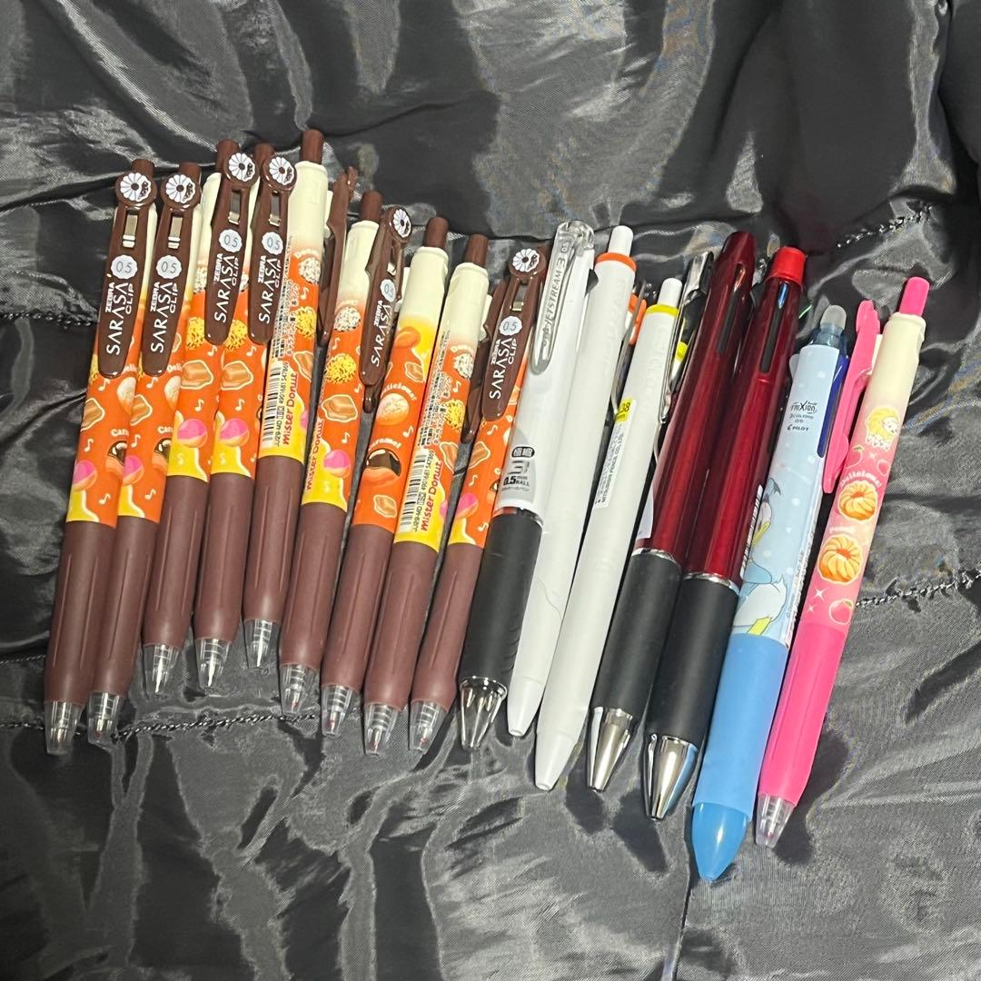 サラサクリップ ミスドコラボ ジェットストリーム フリクション ユニボールワン