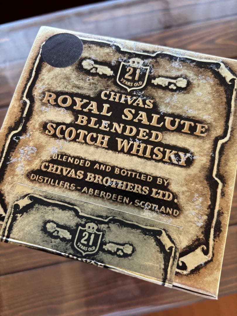 シーバスロイヤルサリュート21年スコッチウイスキー