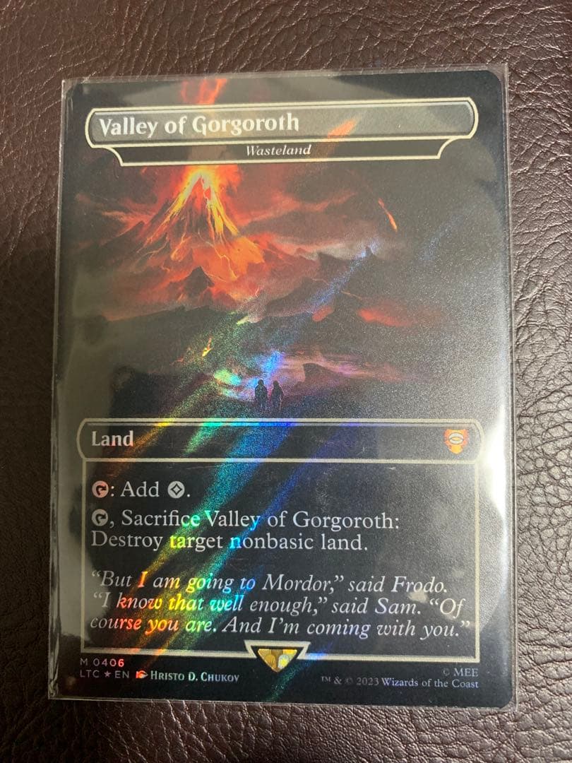 ゴルゴロスの谷　不毛の大地　サージfoil版英語版1枚