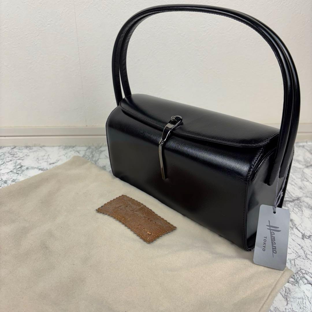 新品 タグ付き HAMANO 濱野皮革工藝 レザー ハンドバッグ 保存袋有り