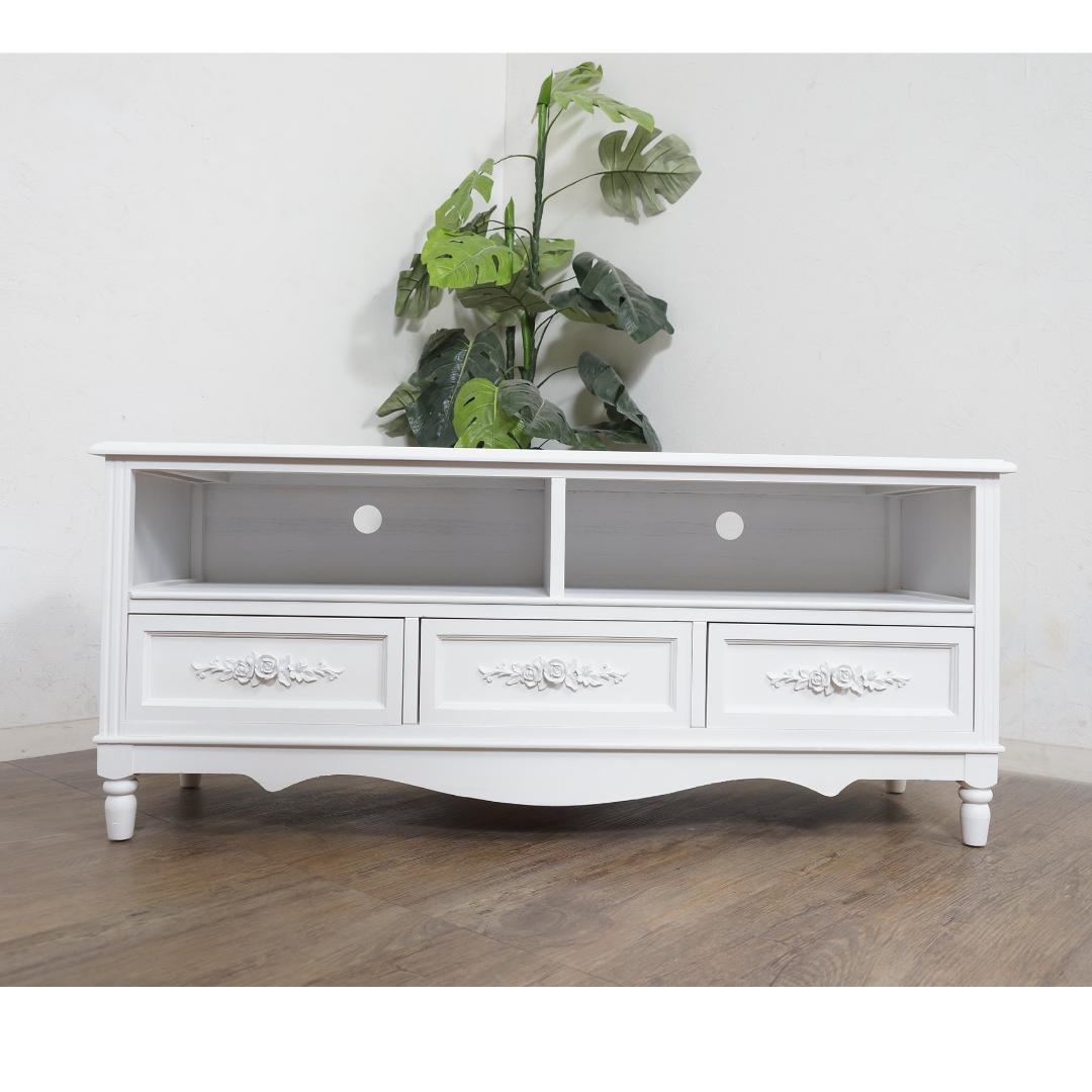 【新品・未使用】　ヨーロピアン調　テレビボード ラック テレビ台 幅　105ｃｍ