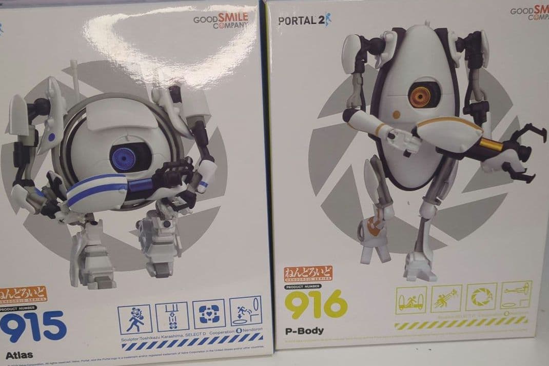 ねんどろいど Portal 2 Atlas & P-Body 2体セット