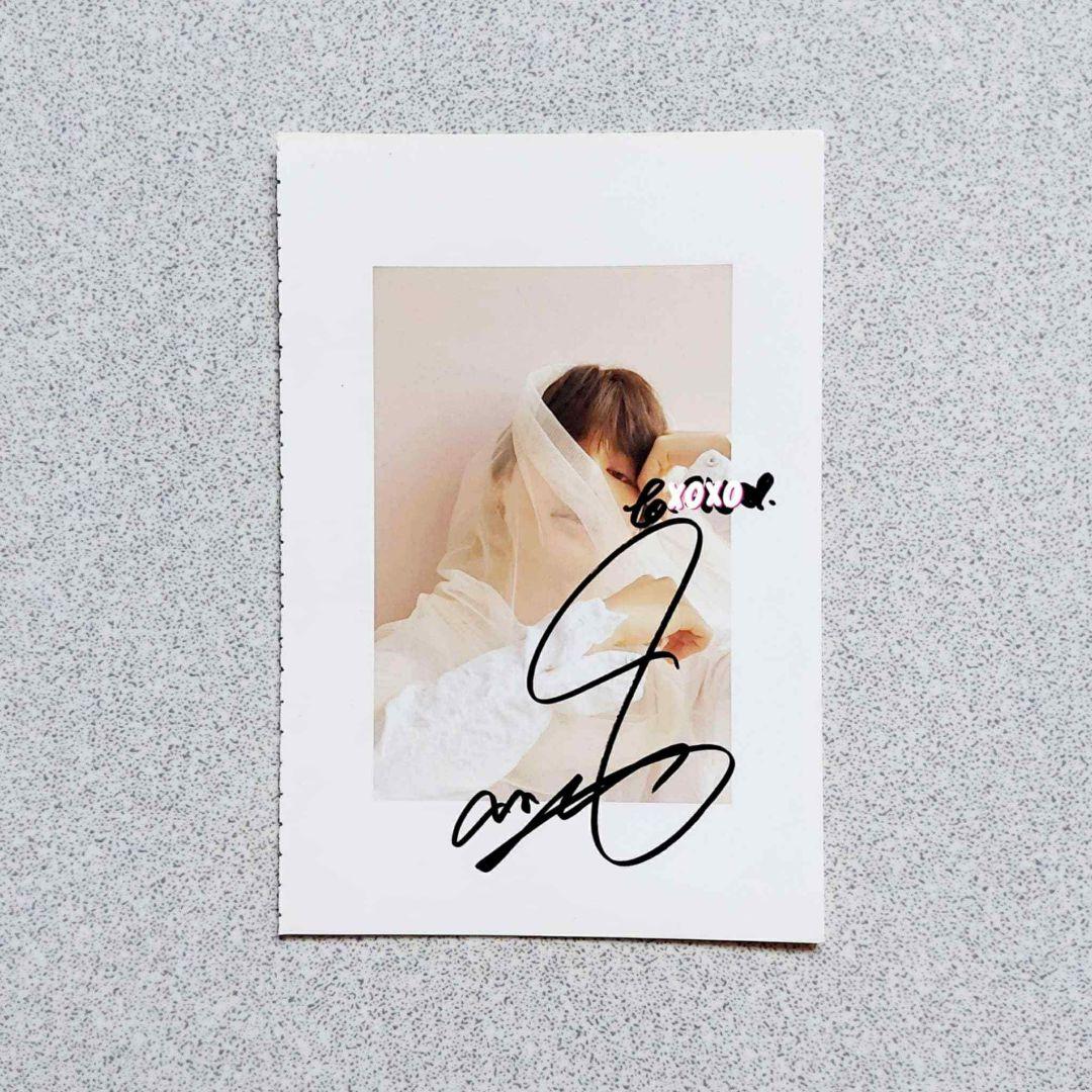 BTS ly tear 韓国サイン会 直筆サイン JIMIN ジミン