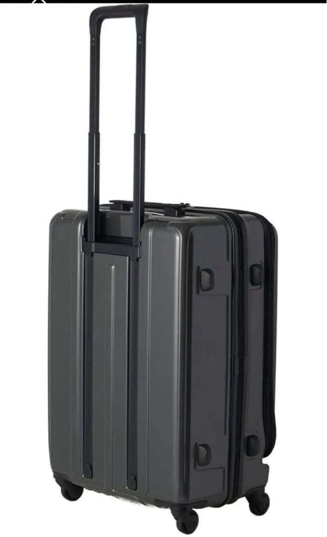 正規品新品ブリーフィングフロントオープンスーツケースH-60F SD スティール