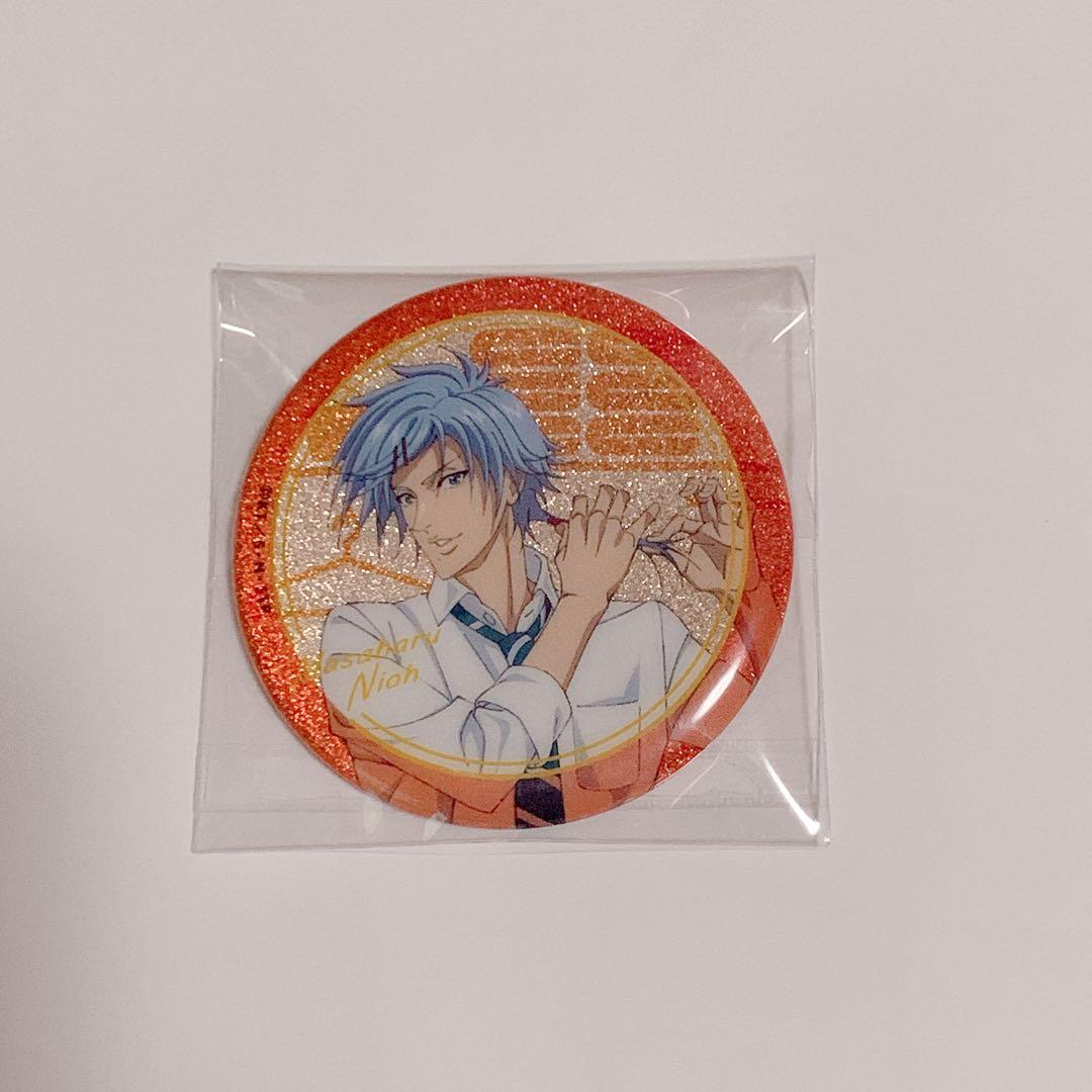 ✦テニプリ 仁王 缶バッジ グリッター缶バッジ ヘアセット 新テニスの王子様