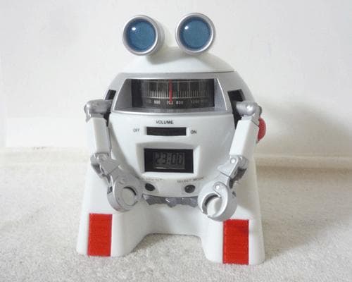 不動品　希少　マイルドガール　AM.ラジオ　液晶時計(アラーム付き)　ペリジー