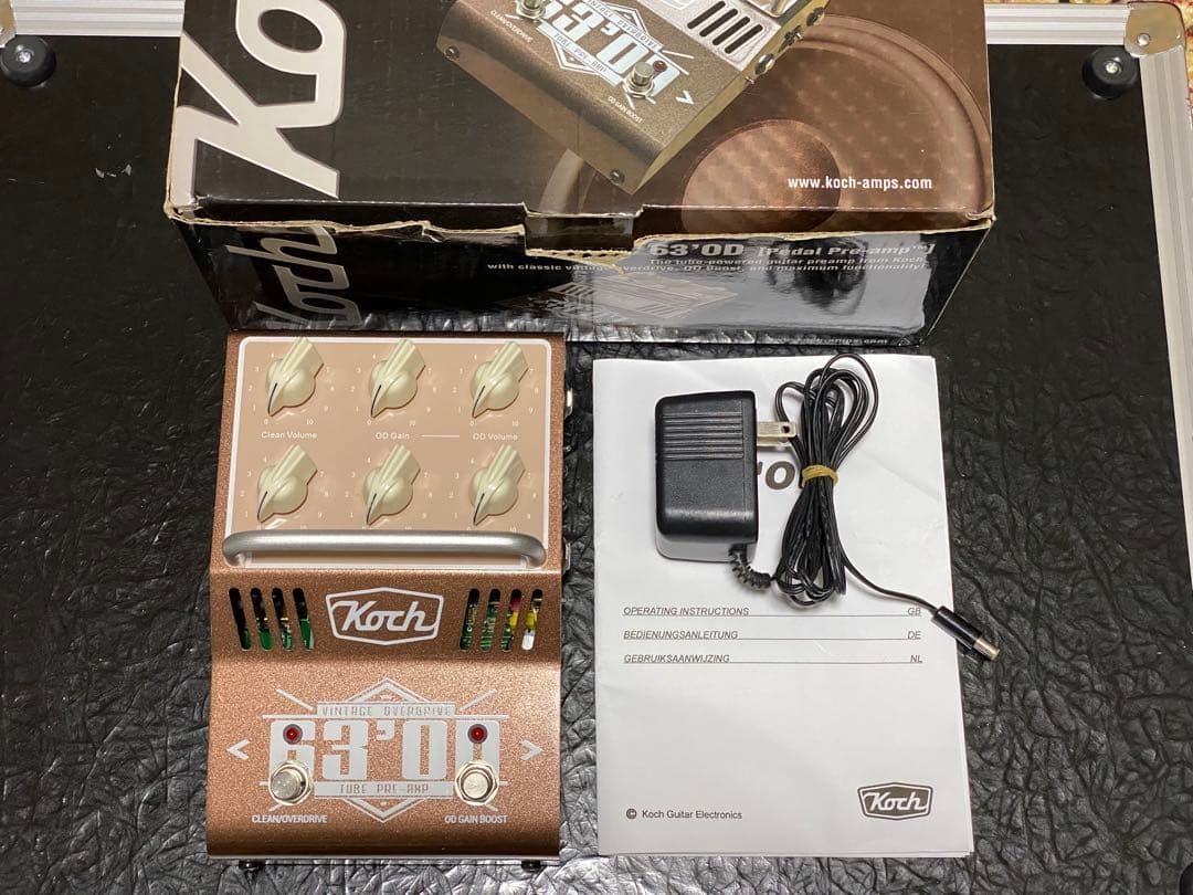 Koch 63' OD チューブプリアンプ