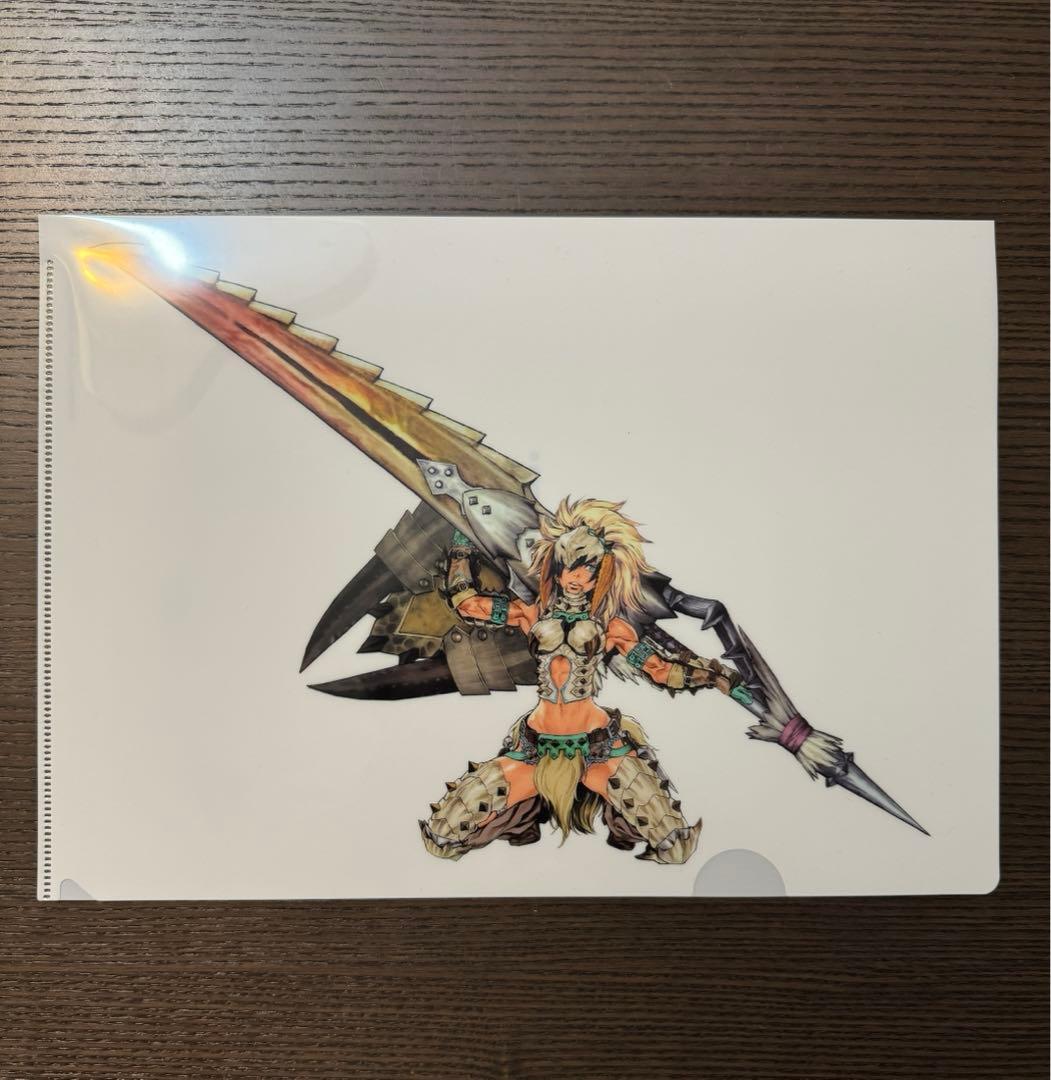 【入手困難品】　西村キヌ　モンスターハンター　クリアファイル