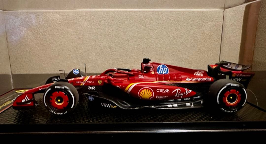 BBR sf-24 モナコGP ルクレール優勝