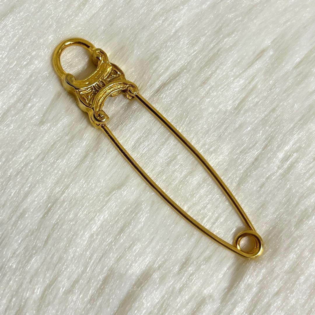 CÉLINE セリーヌ 安全ピン セーフティピン トリオンフ