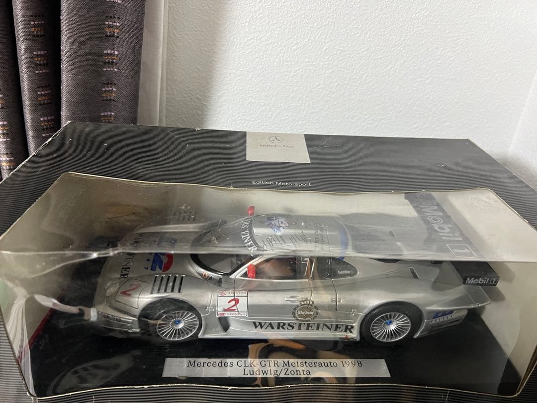 ミニカー Mercedes CLK-GTR Meisterauto 1998