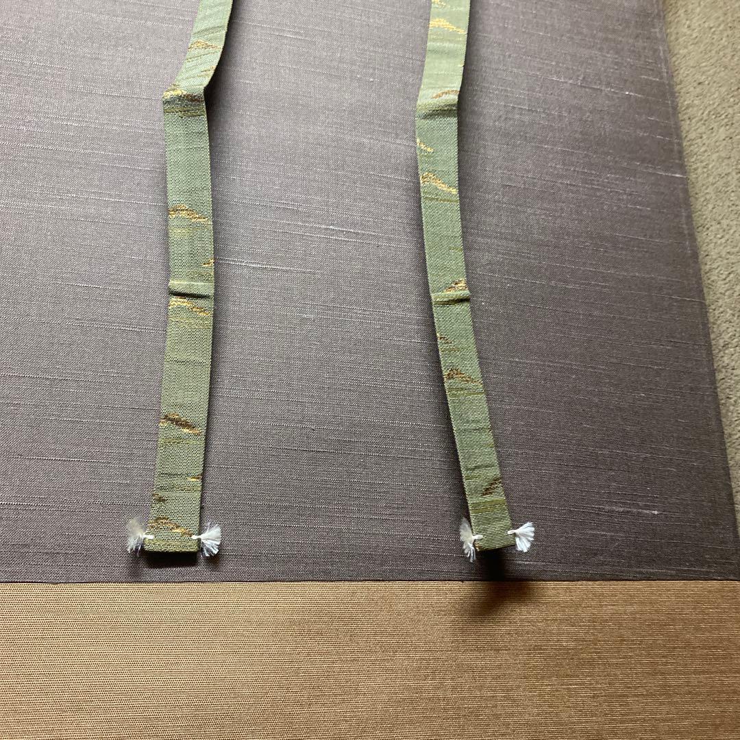 掛軸 清坐一味友　立花大亀老師筆　一行書