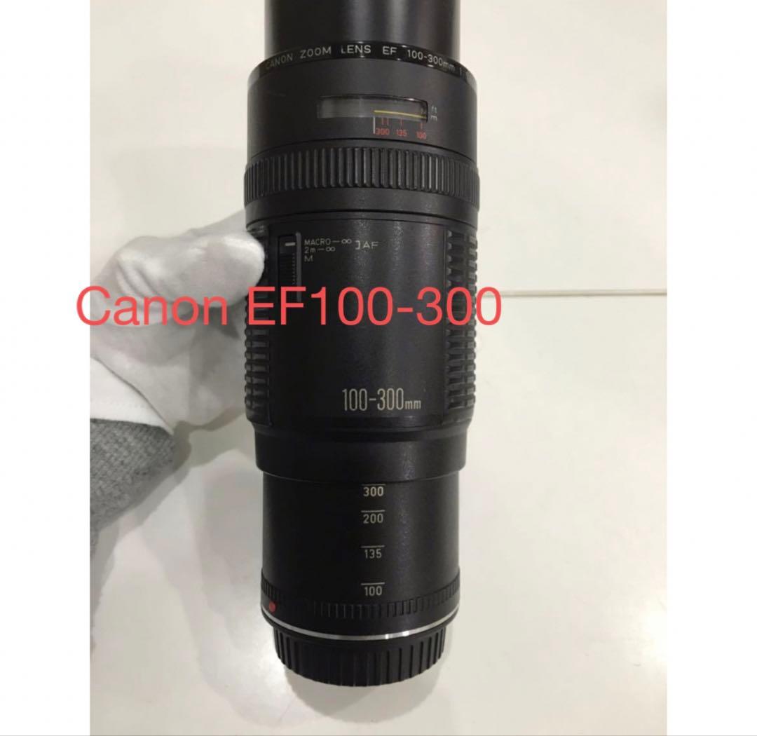 デジタル一眼レフカメラ　Canon EF100-300㎜超望遠レンズセット