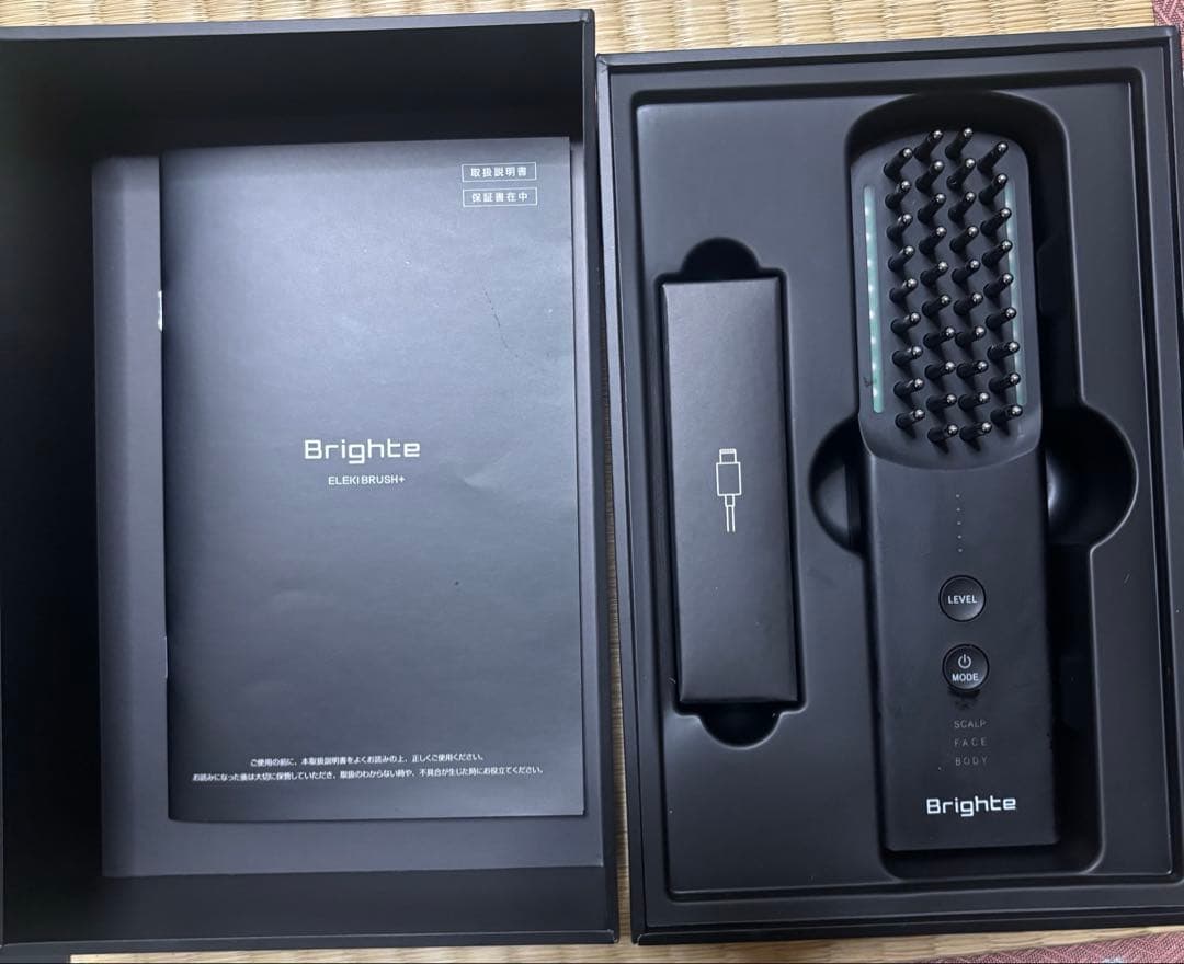 Brighte ELEKI BRUSH ＋ 電気ブラシ 美顔器