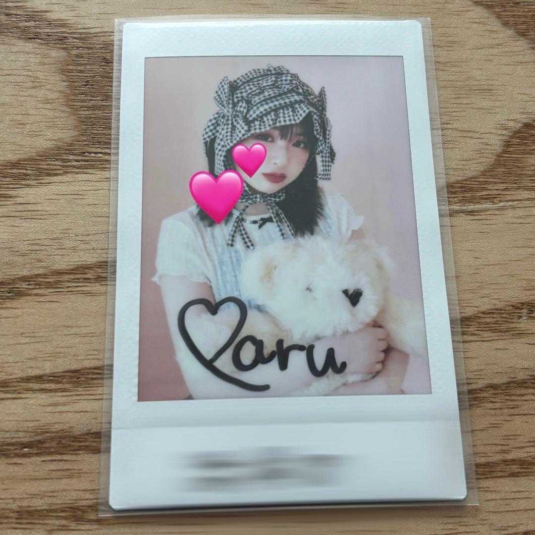 桜庭遥花 サイン入りチェキ LARME 61 CUTIE STREET ぱるたん