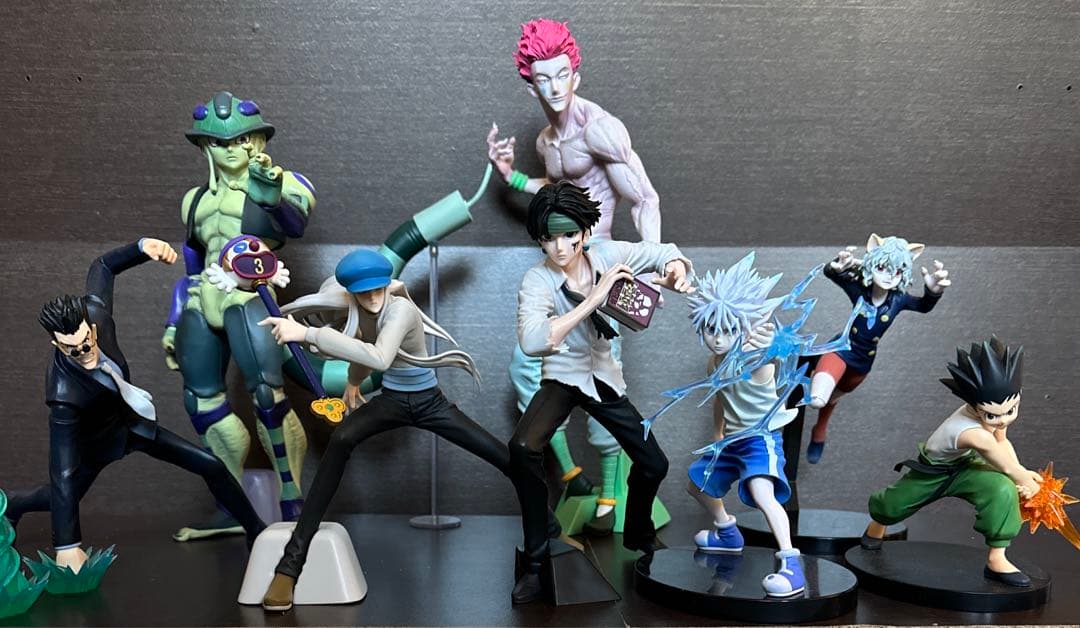 ナルト➕ハンターハンターその他フィギュアまとめ売り。箱無し