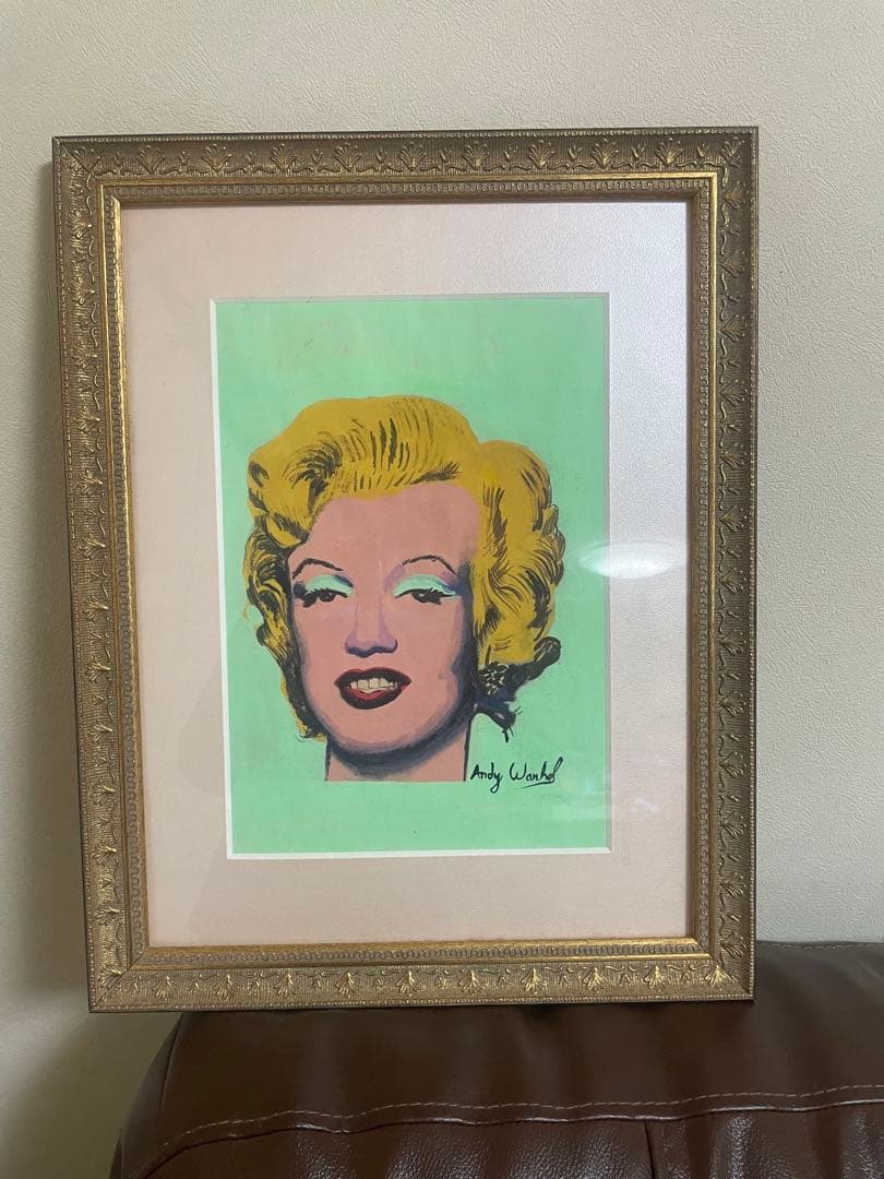 アンディウォーホルマリリンモンロー財団認定印