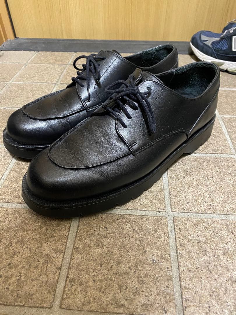 【美品】 クレマン Uチップ レザーシューズ フローダ 41 26.5cm