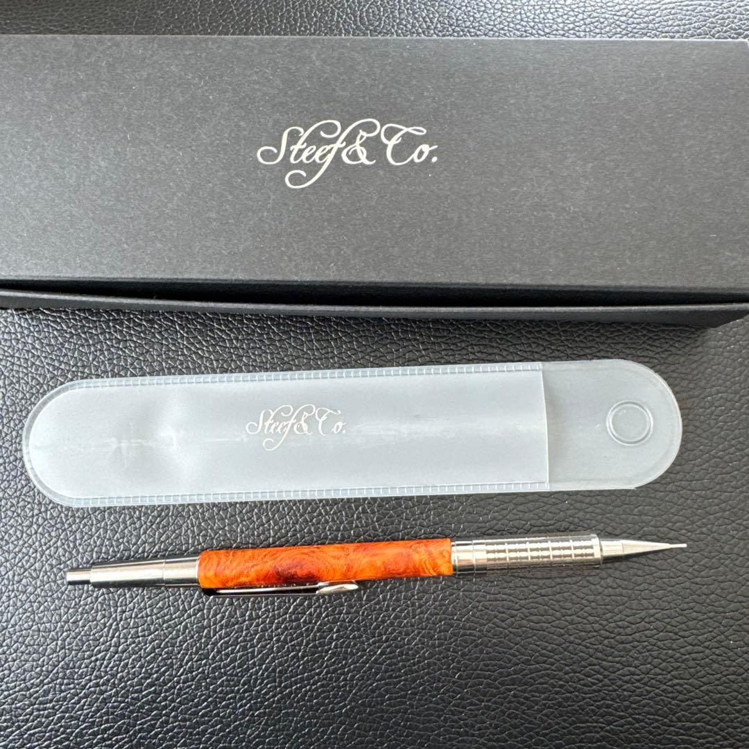 Steef & Co. pg mk2 花梨瘤 シャープペンシル