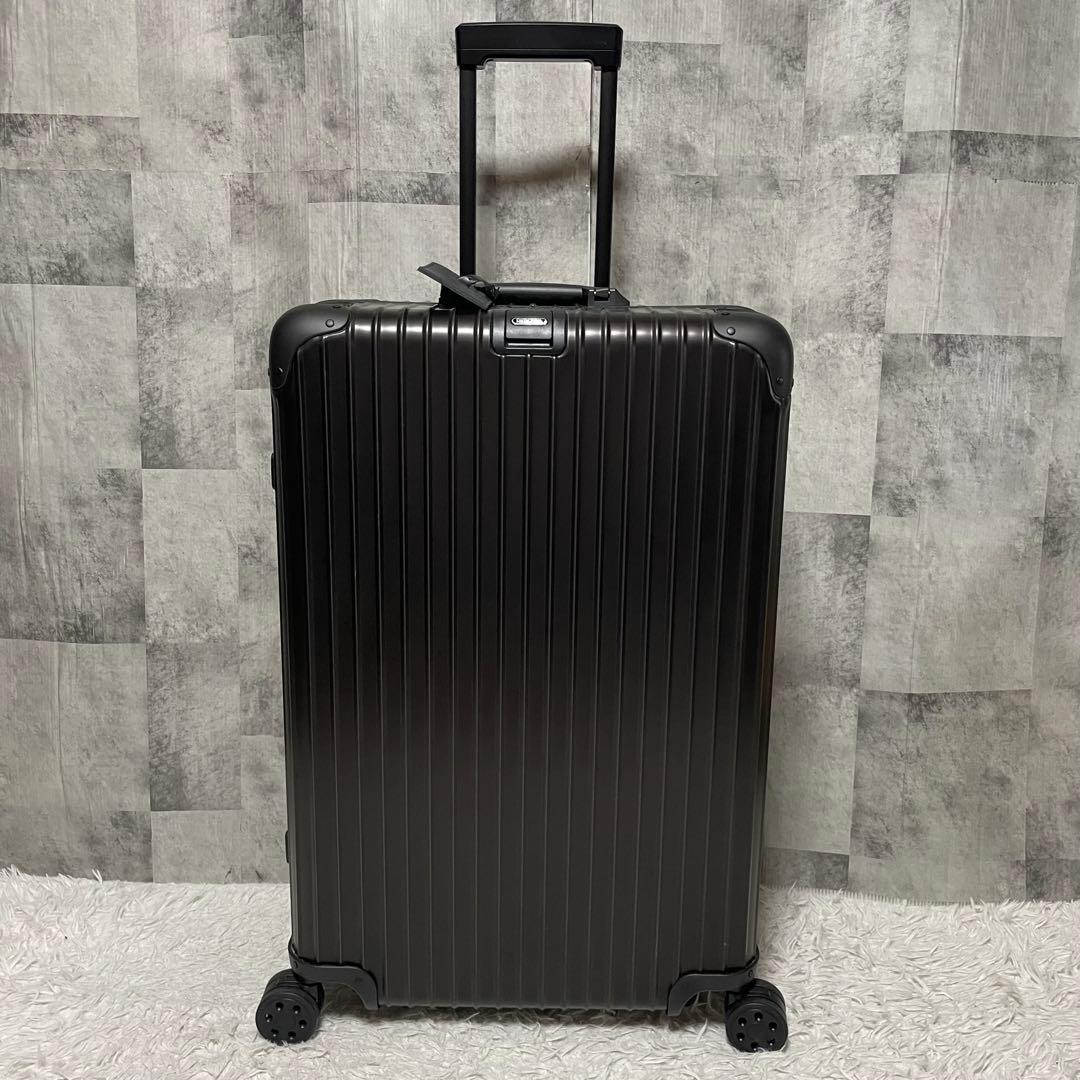 【使用回数1回】美品/大容量　RIMOWA 4輪　トパーズ　ステルス　黒　82L