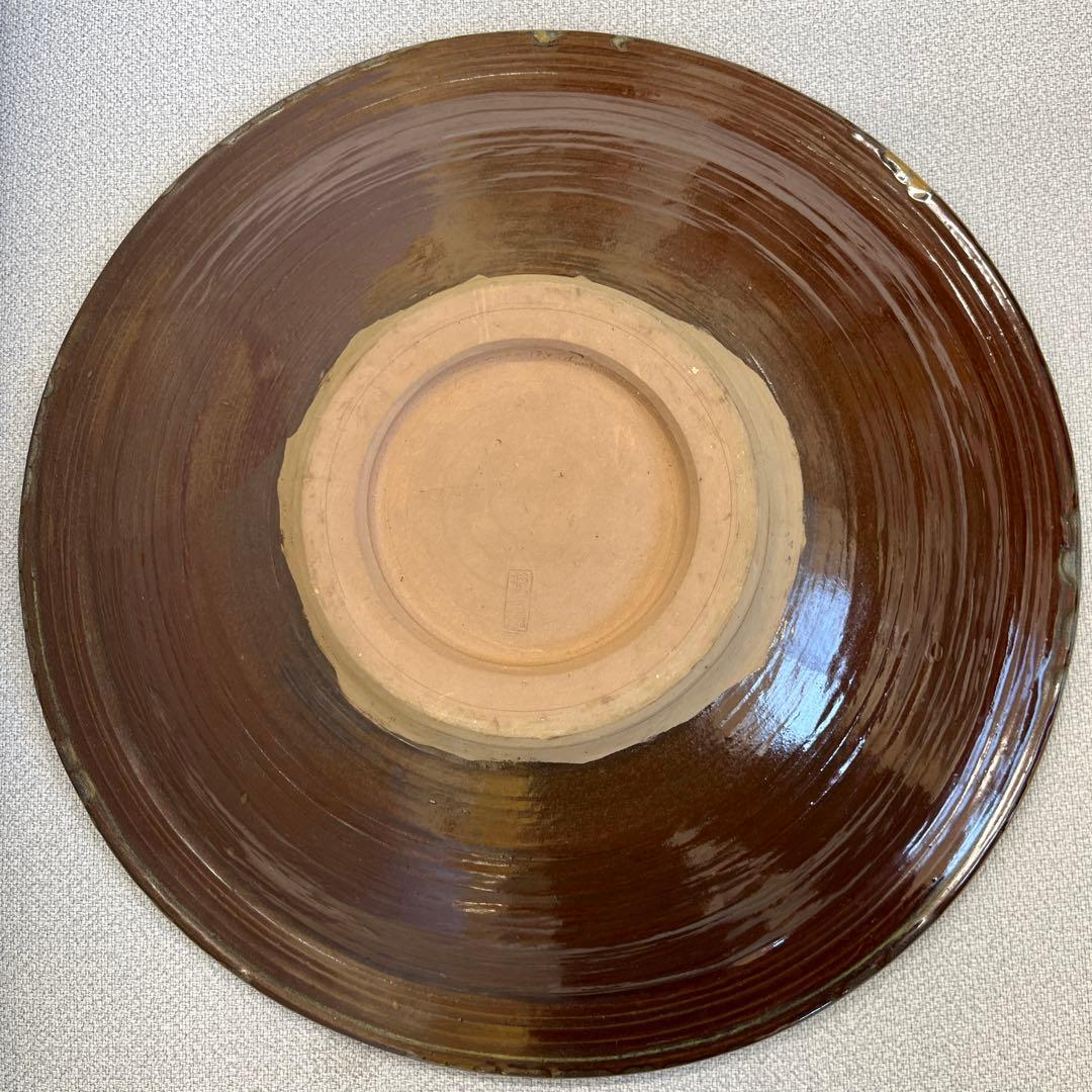 未使用❗️美品❗️小鹿田焼　大皿　直径40㎝