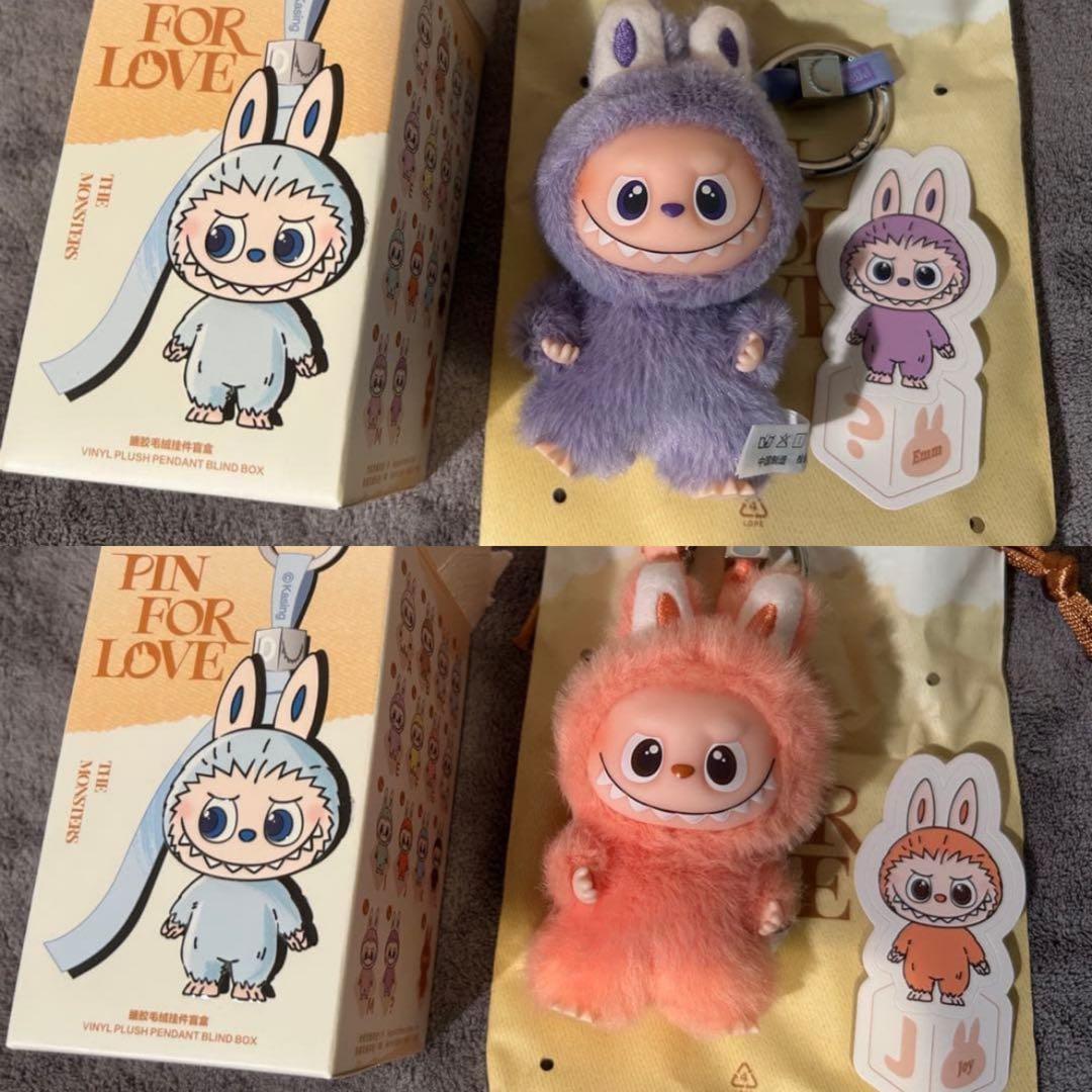 FIN FOR LOVE THE MONSTER イニシャル　ラブブ　8個入り