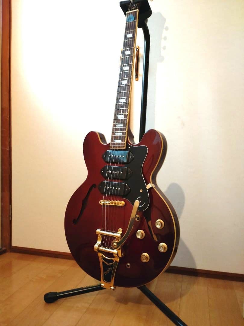 Epiphone Riviera Custom P93 ワインレッド