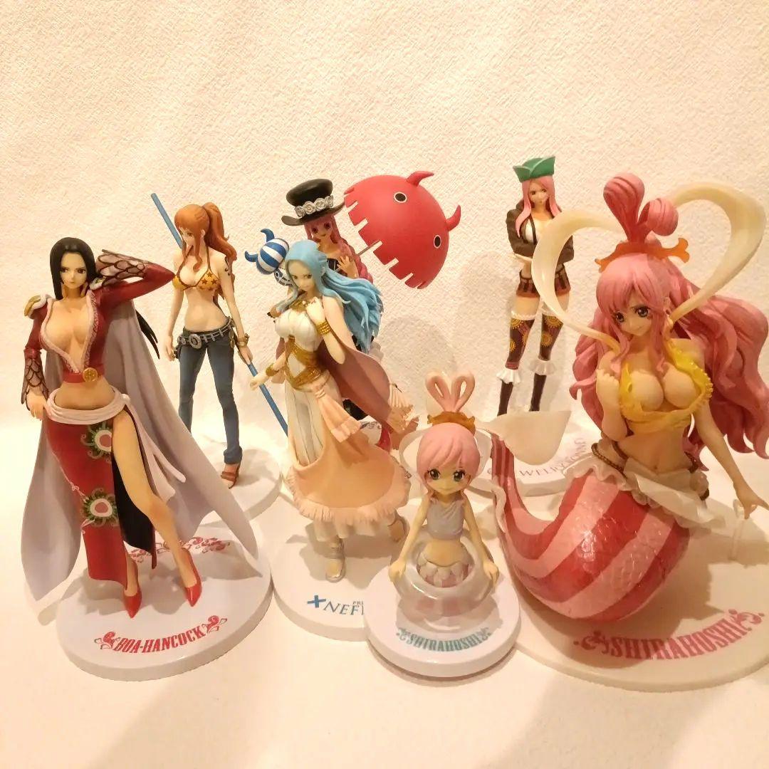 ワンピース フィギュア 一番くじ しらほし ハンコック ロビン ビビ ペローナ