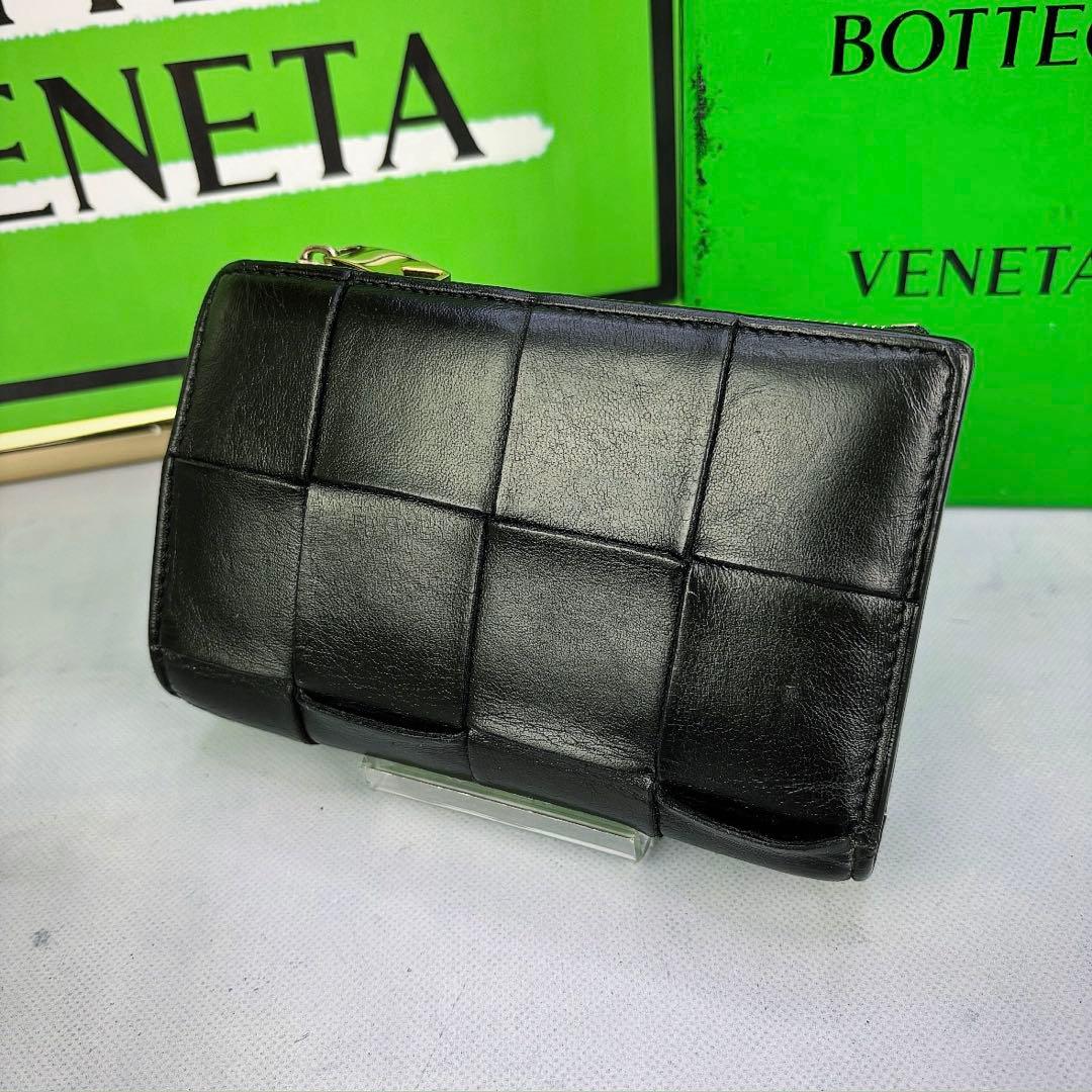 BOTTEGA VENETA 財布 2つ折り ミディアム カセット