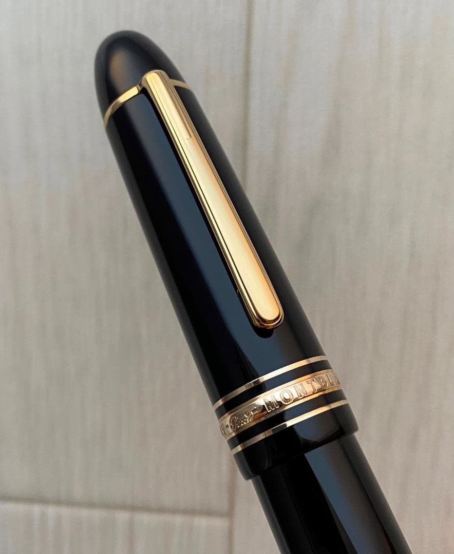 未使用に近い モンブラン 149 18K (BB) 極太字750 万年筆 インク
