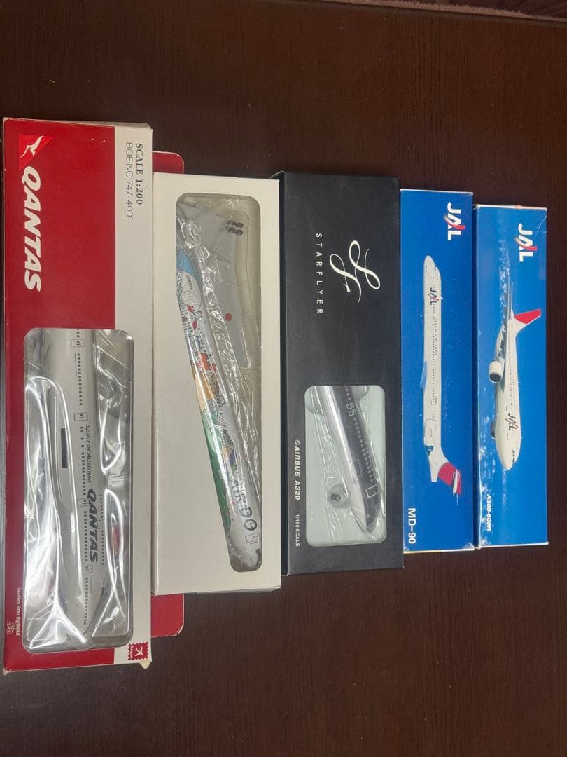 値下げ‼️エアプレーンモデル５機セット