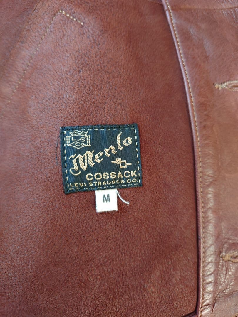 リーバイスアインシュタインモデル革ジャンMサイズ世界限定500/486