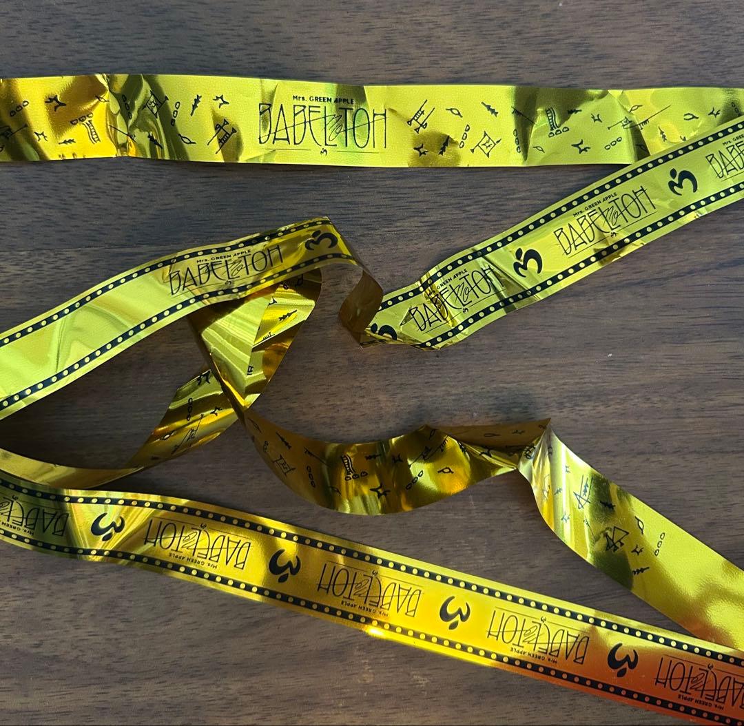 ミセスグリーンアップル　ペンライトセット　バベル　リンゴジャムシート特典セット