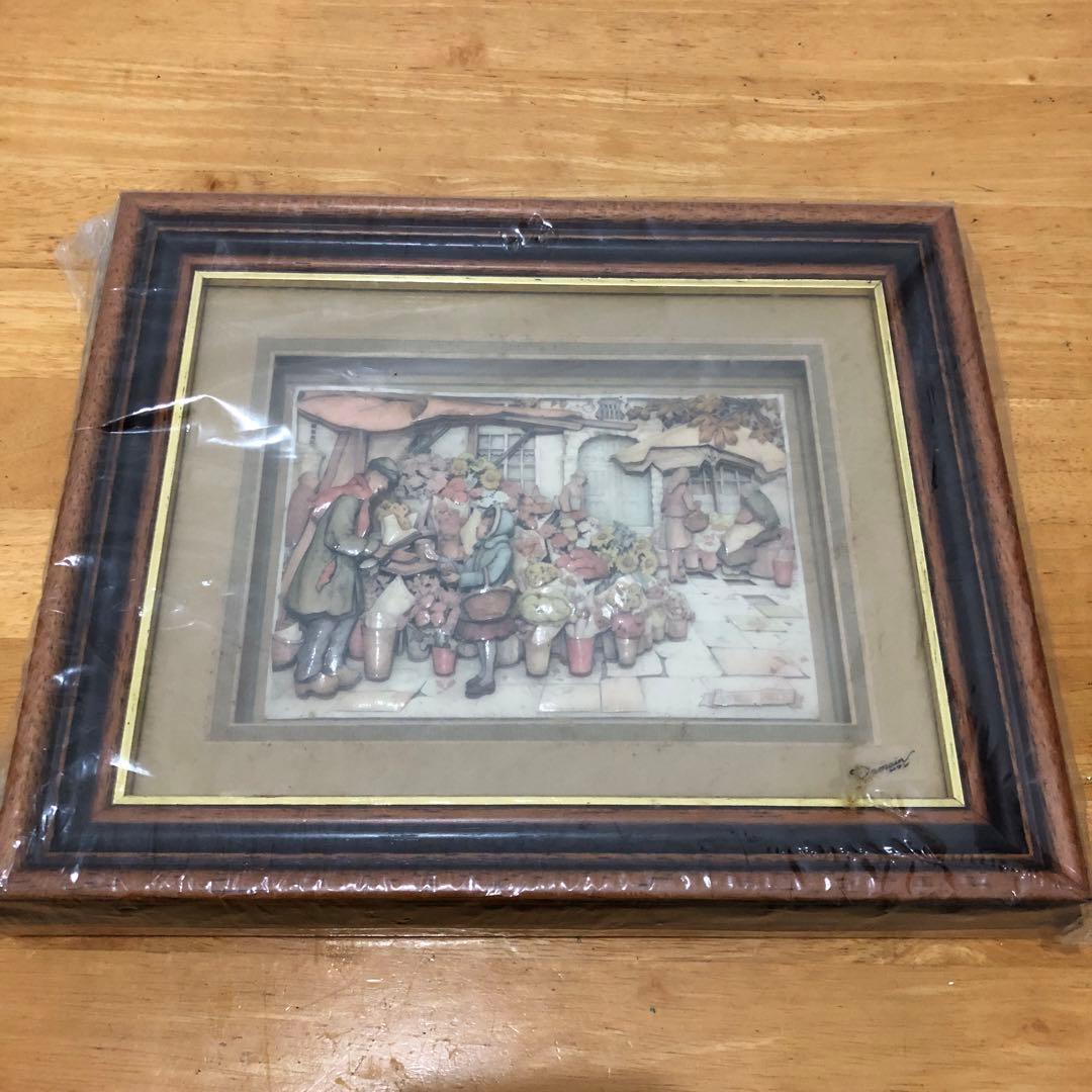 英国製・ドマン・デコパージュ