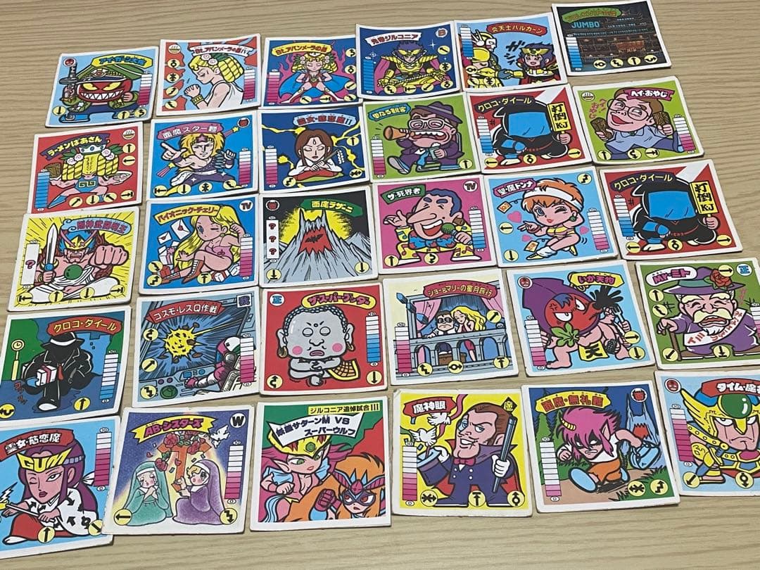 ガムラツイスト、らーめんばぁ　レアシール30枚セット