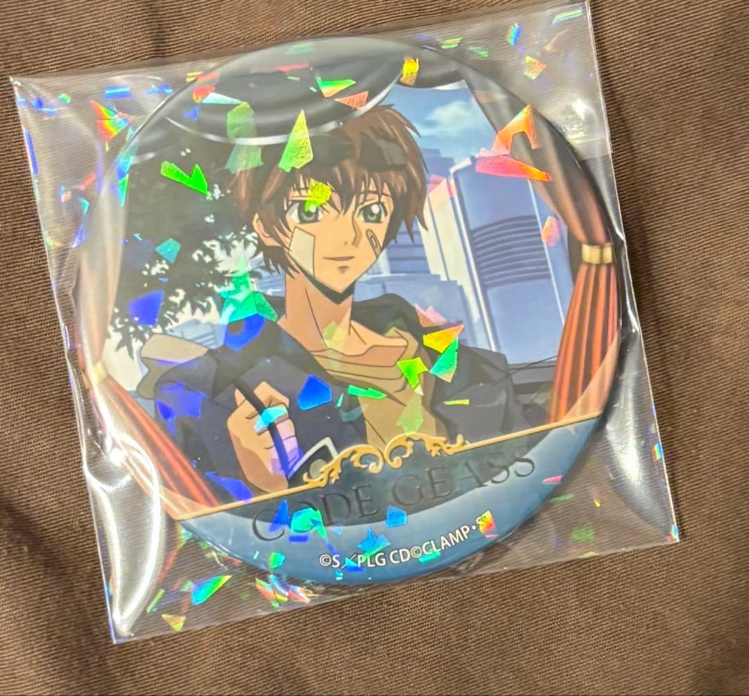 コードギアス　TSUTAYA 缶バッジ　枢木　スザク