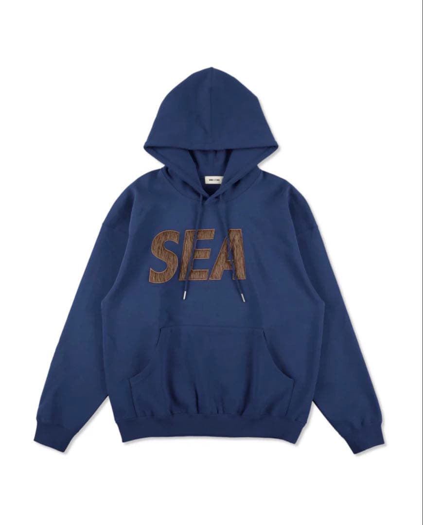 WIND AND SEA ネイビー パーカー