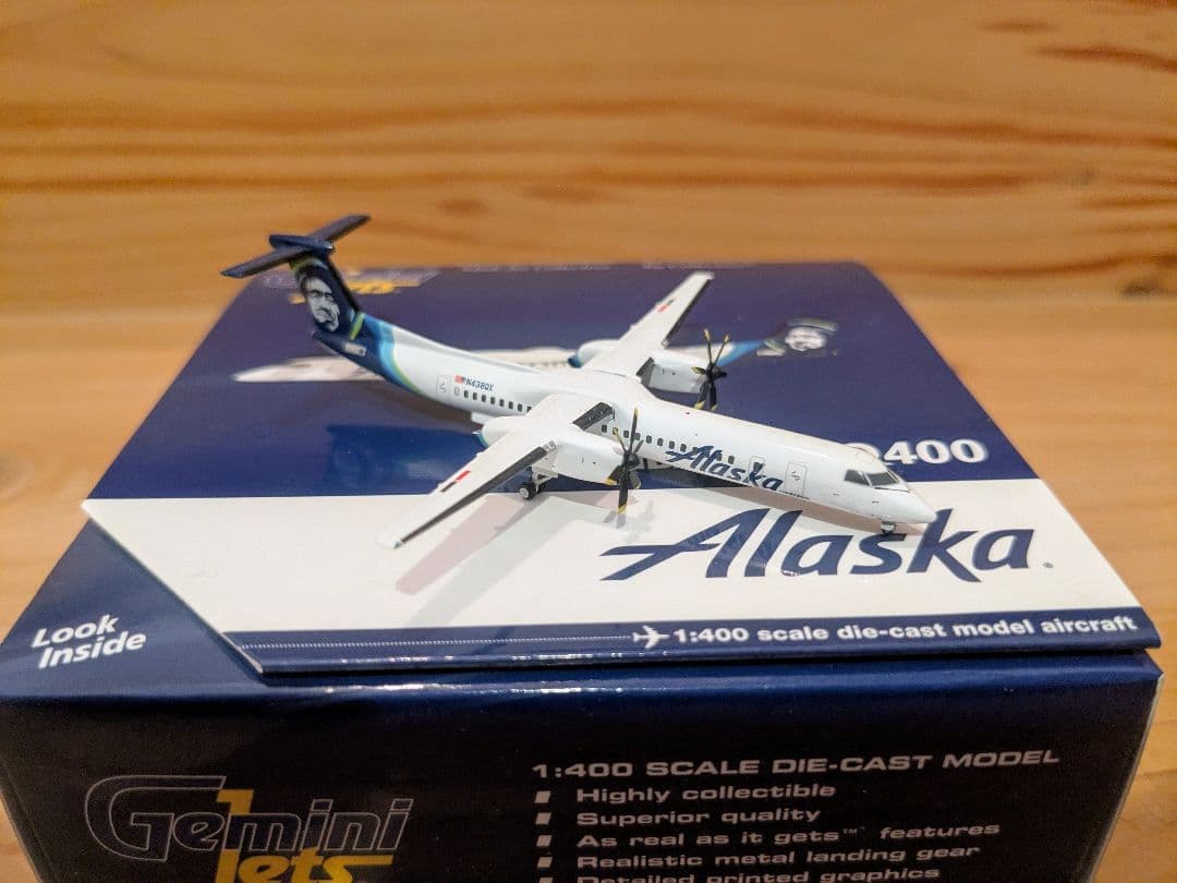 Gemini CRJ Q400 1/400　ジェミニ　ANA JAL