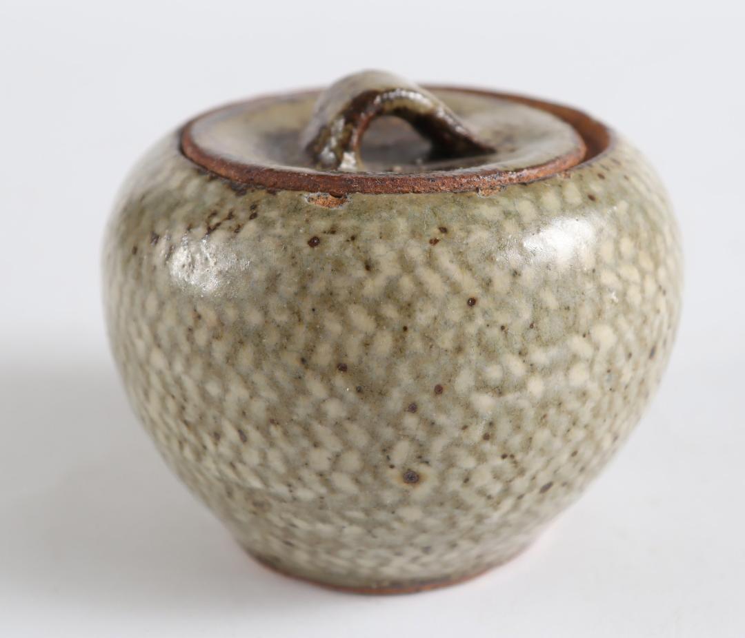 人間国宝 島岡達三 蓋物 民藝