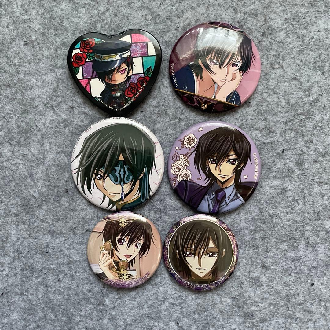 ルルーシュ　缶バッジ　セット