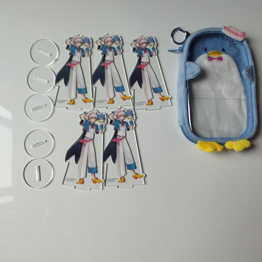 すたぽら　れる　アクスタ5個アンドタキシードサムのアクスタケース