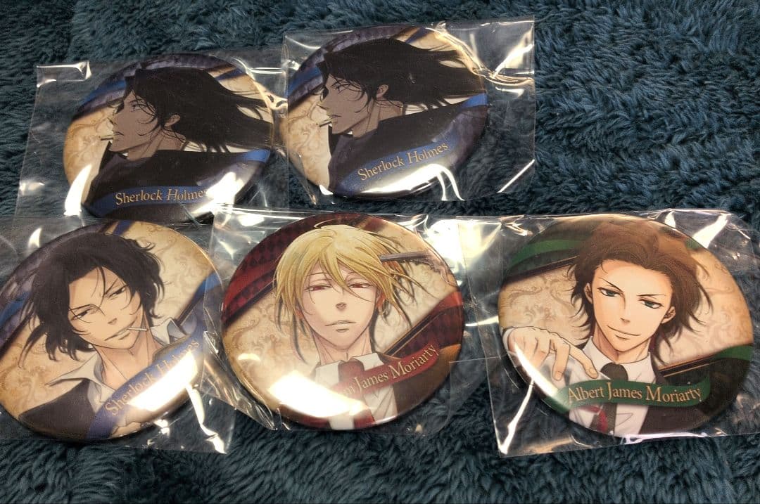憂国のモリアーティ 缶バッジセット