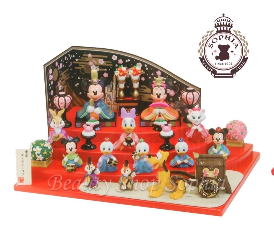 ミッキーと仲間たちの雛人形セット　ディズニー