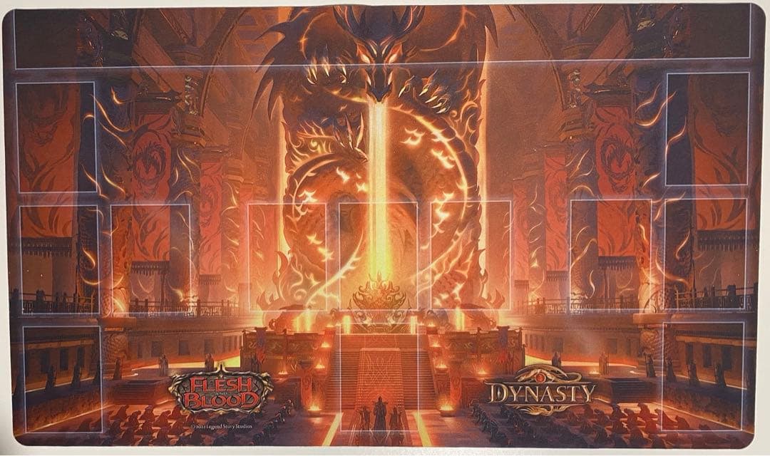Flesh and Blood Dynasty プレイマット　FAB F&B