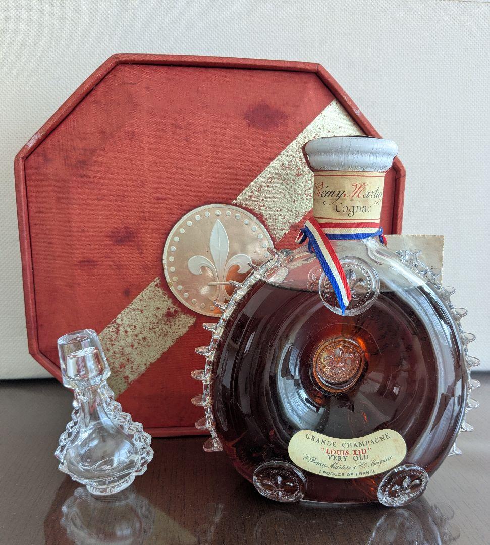 未開封 古酒 レミーマルタン ルイ13世 ベリーオールド バカラ替栓と箱付